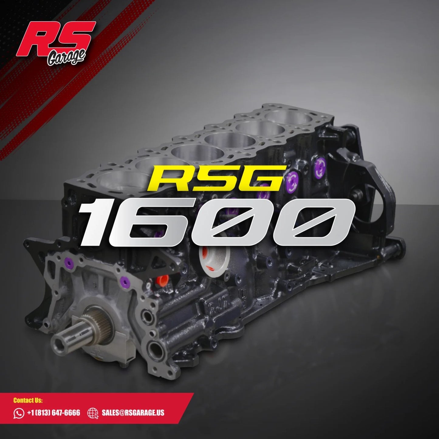 RSG 1600 Shortblock